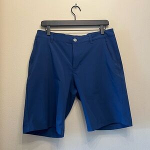 Columbia Men's Navy Flat Front Shorts